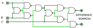 Full_Subtractor_Nand