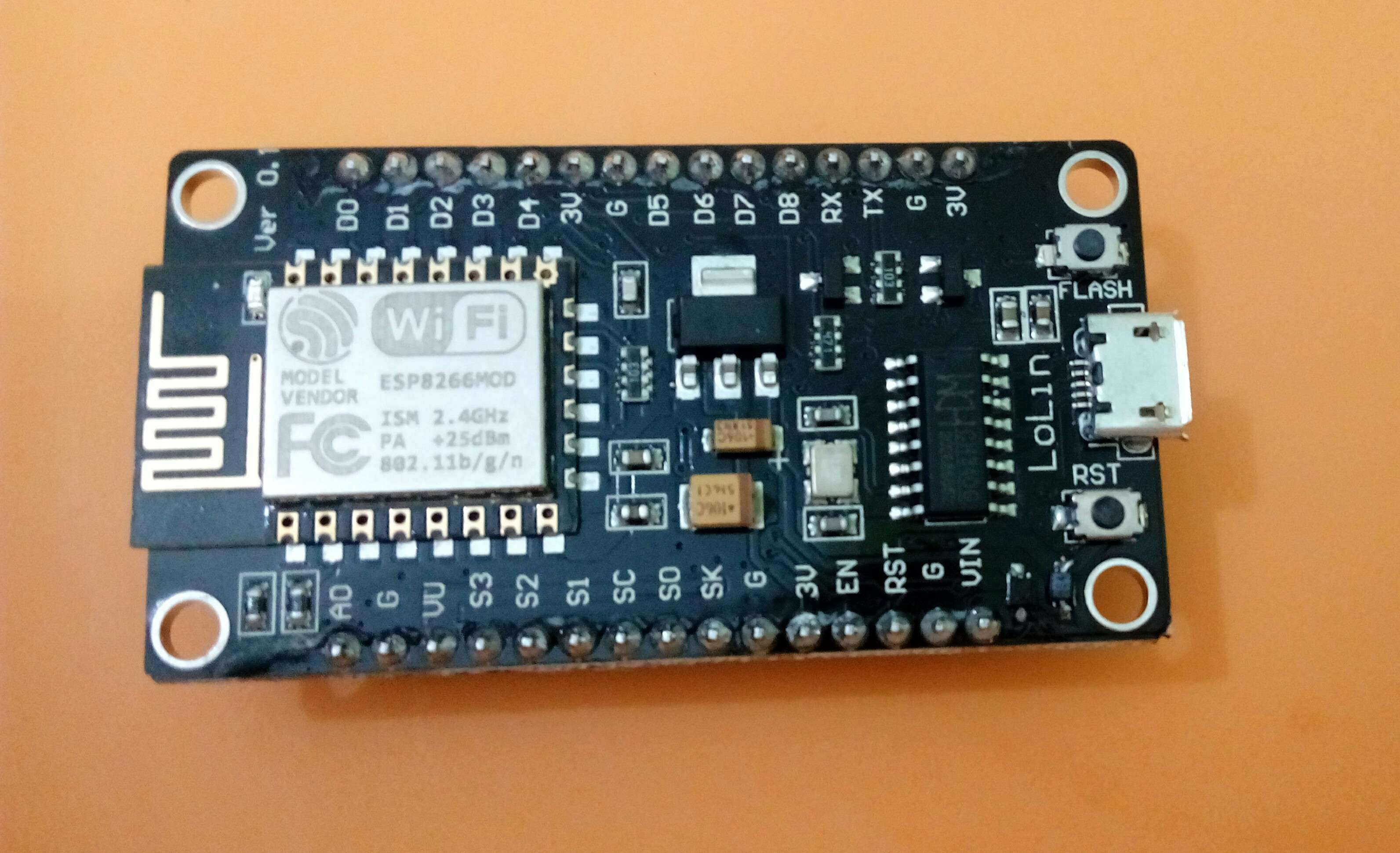 ESP8266 NodeMCU Microcontroller