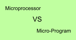 microprocessor and microprogram
