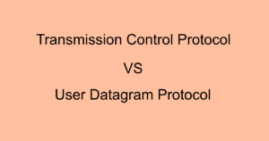 tcp and udp